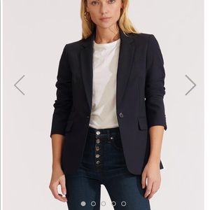 Navy blue blazer